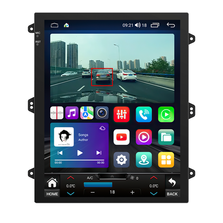 LEHX 8 Core Android 12 Auto Car 4G Radio Multimedia Video Player for Tesla Type 9.7 Inch Stereo Carplay 2 Din GPS Navigation